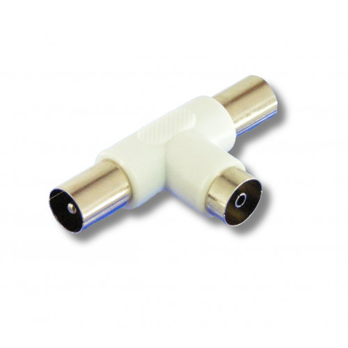 Té antenne 2 mâles / 1 femelle 9.5mm