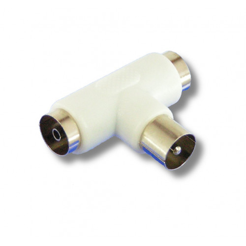 Té antenne 1 mâle / 2 femelles 9.5mm