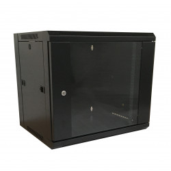 19" wall mount box 450mm 9U
