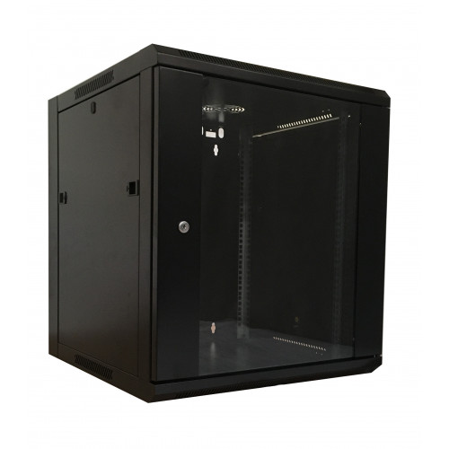 19" wall mount box 600mm 9U
