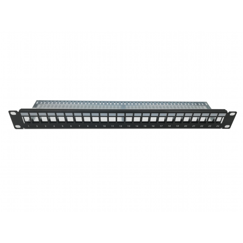 Panneau de bassage 19" 1U 24 ports