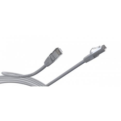 Cordon RJ45 Cat.6A S/FTP 5.00m blanc