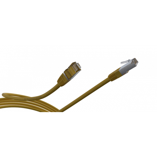 Cordon RJ45 Cat.6 F/UTP 2.00m jaune