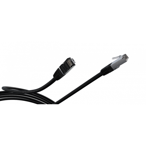 Cordon RJ45 Cat.6 F/UTP 7.00m noir