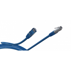 Cordon RJ45 Cat.6 F/UTP 50cm bleu