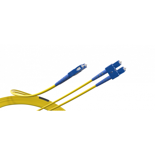 Jarretière optique OS2 SC/SC Duplex 3mm LSZH 5m00