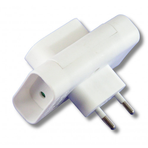 Bloc multiprise bipolaire 6A 1 mâle / 3 femelles