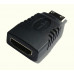 Mini HDMI male / HDMI female