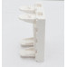 Wallplate 45x45 RJ45 2 ports