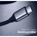 USB Type C male / Jack 3.5mm stereo female 10cm metal