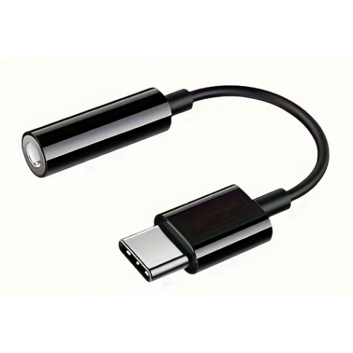 USB Type C male / Jack 3.5mm stereo female 10cm