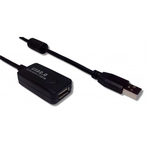 USB 2.0 Type A male / Type A female active cable 10m00
