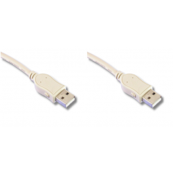 Cordon USB 2.0 Type A mâle / Type A mâle 1m80